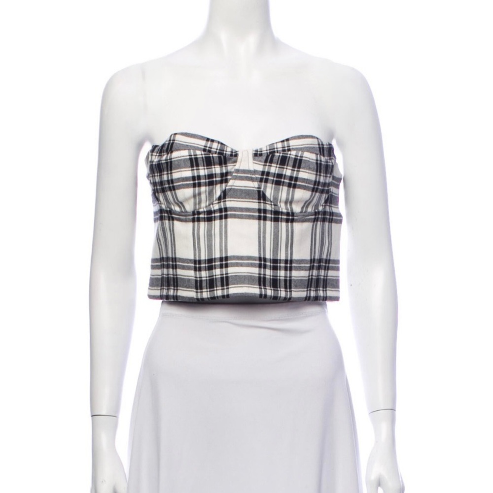 NWT Retails $250! Alice & Olivia Bustier /Crop Top
